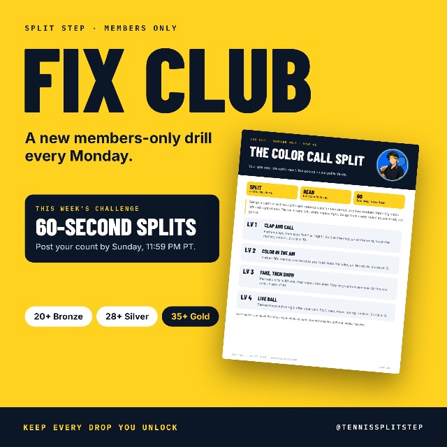 Fix Club: one new drill and one challenge every week